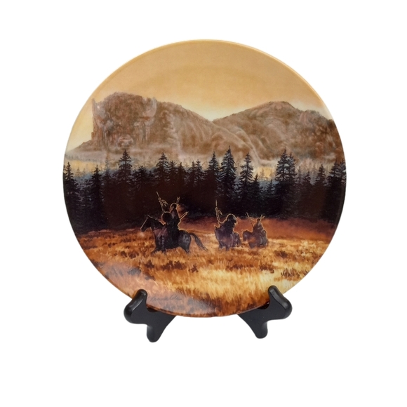 Vtg The Bradford Exchange Collectors Plate - Picture 1 of 4